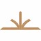 Ekena Millwork Richland Timber Gable Bracket, Western Red Cedar, 60"W x 27"H x 3 1/2"D x 3 1/2"F, 11/12 Pitch GBW060X27X0404RIC00SWR - alternate 1
